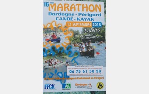 16ème Marathon Dordogne Périgord Canoë-Kayak