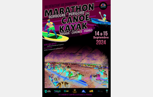 MARATHON 2024 avec le flyer et le lien pour l'inscription